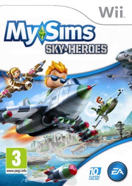 Mysims Skyheroes Wii